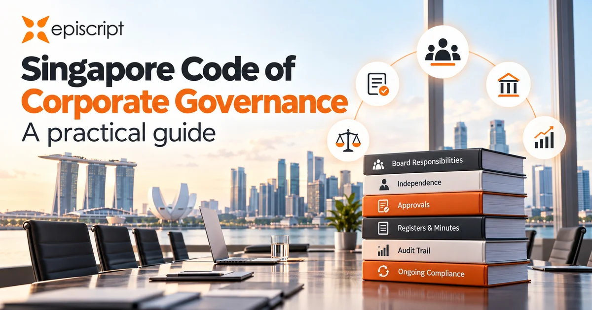 Singapore Code of Corporate Governance: a practical guide