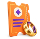 Numbered pawn ticket with a gold ring beside it, standing for pledges and pawn tickets
