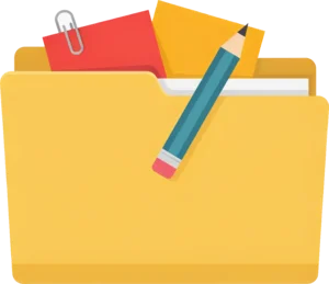 Icon for the project management module in the Episcript custom ERP system