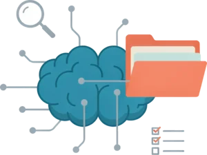AI summarising a compliance file ahead of a periodic review