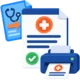 Medical certificate and referral letter generated from a consultation, ready to print